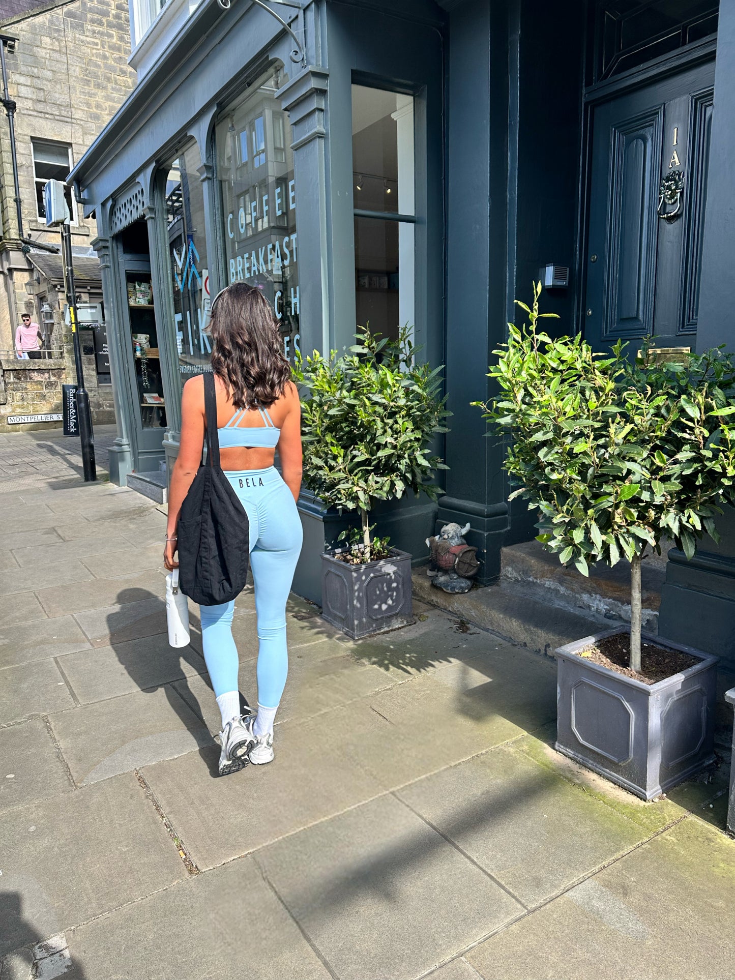 Baby Blue Scrunch Bum Leggings