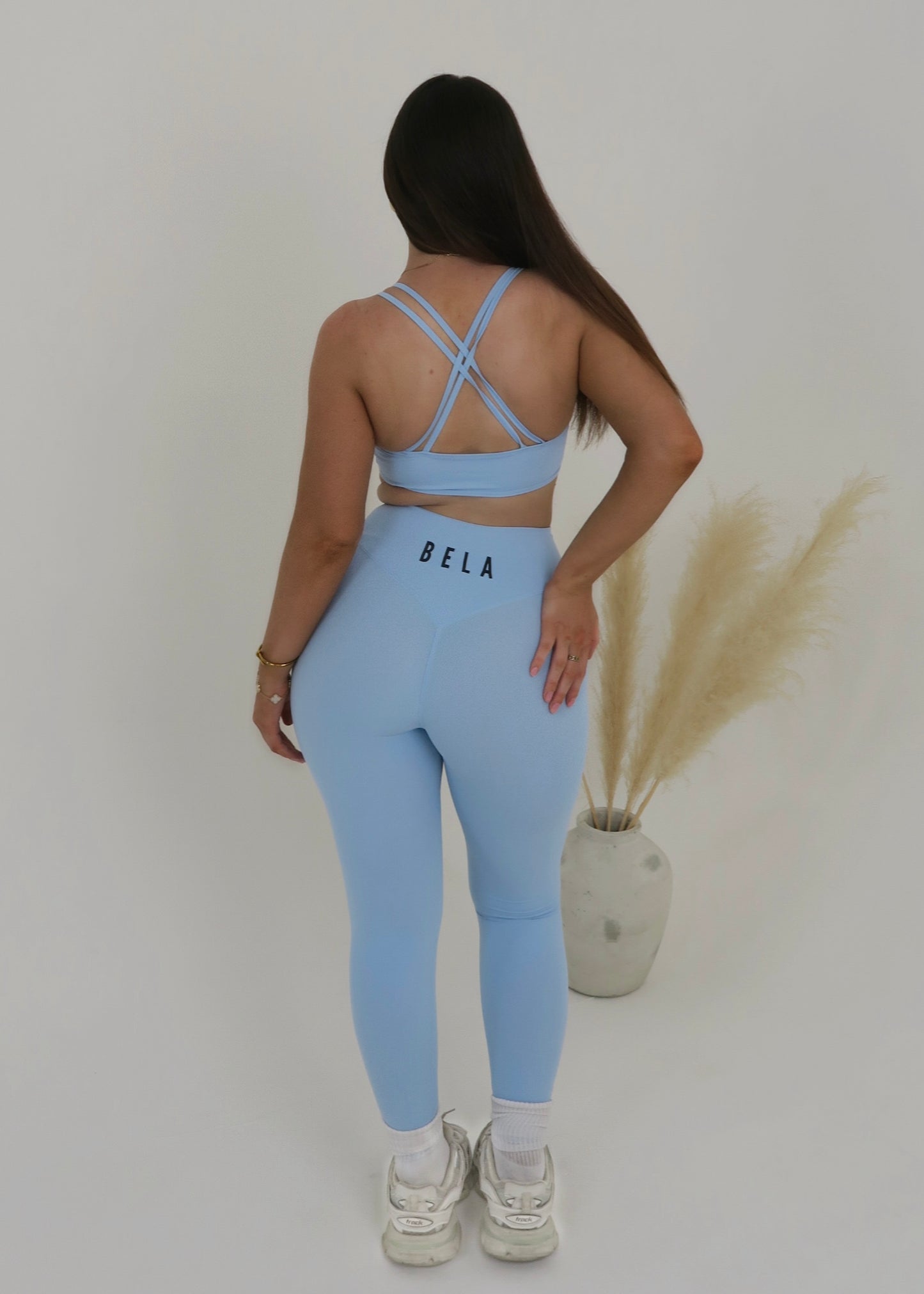 Baby Blue Scrunch Bum Leggings